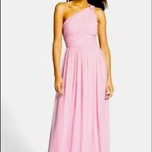 Donna Morgan One Shoulder Dress Prom/Bridesmaid/Formal